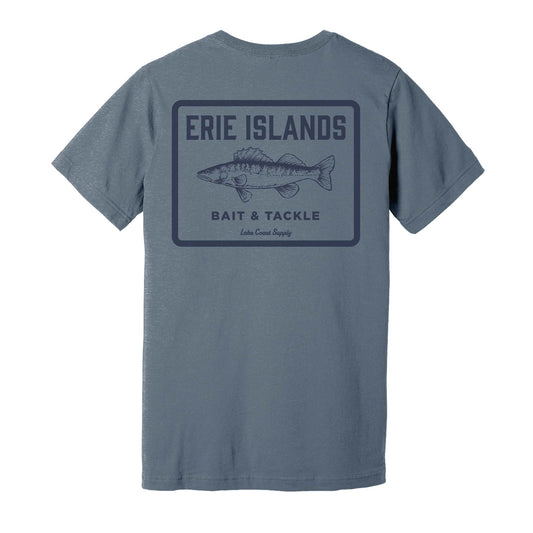 Erie Islands Bait and Tackle - Unisex Lightweight Jersey Tee