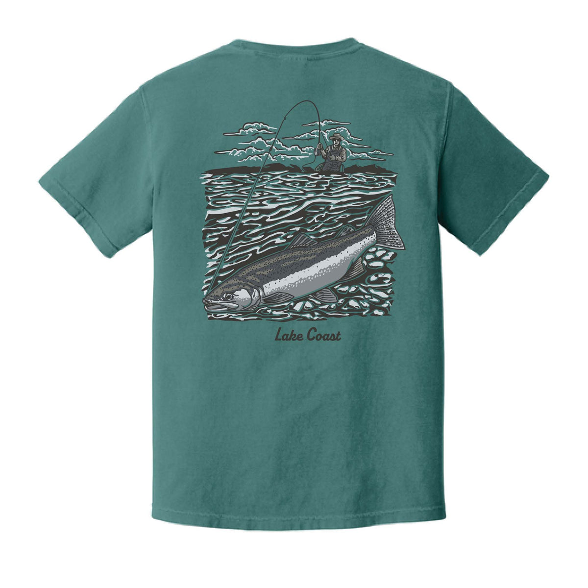 Fishin for Steelhead - Unisex Garment Dyed