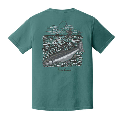 Fishin for Steelhead - Unisex Garment Dyed