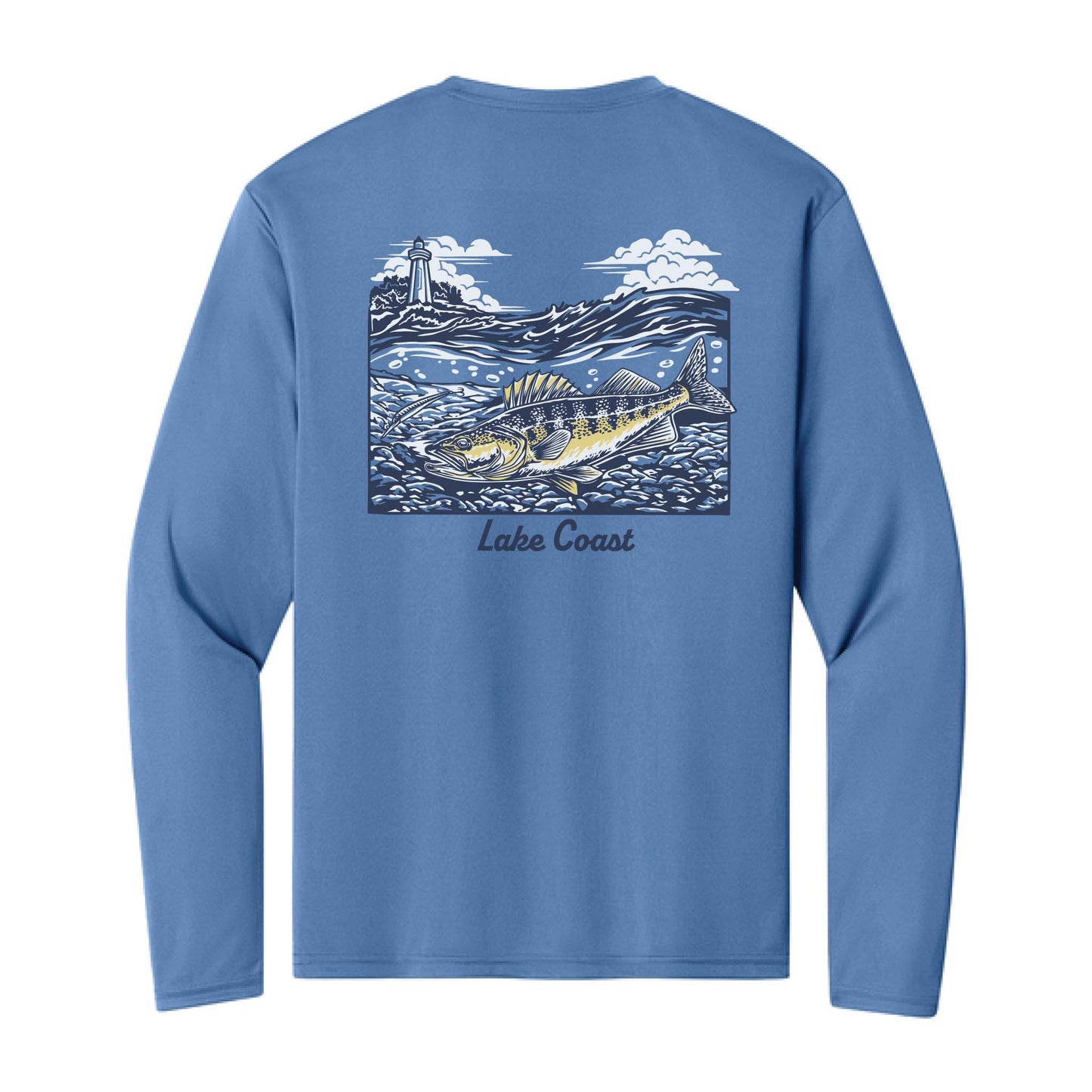 Western Basin Walleye Fishing Shirt